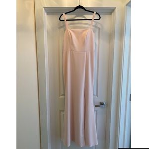 Bridesmaid dress - blushing pink